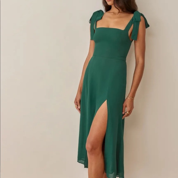 Reformation Dresses & Skirts - NWOT Reformation Twilight Dress Emerald